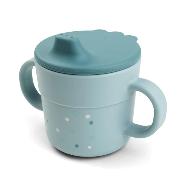Done by deer Foodie spout cup, Happy dots blue