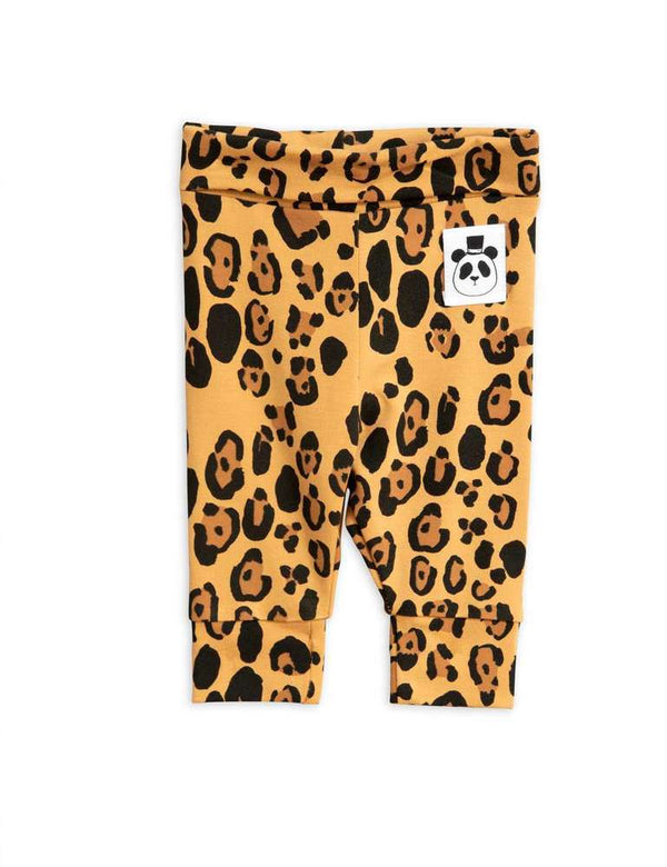 Mini Rodini basic nb leggings, Leopard