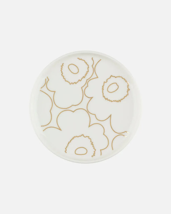 Marimekko Oiva / Piirto Unikko lautanen 13,5 cm 120