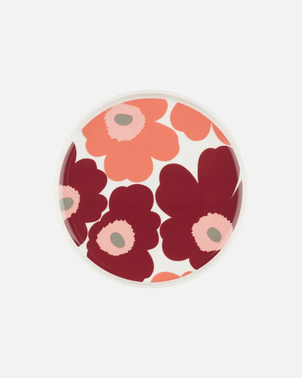 Marimekko Oiva / Unikko lautanen 20 cm 133