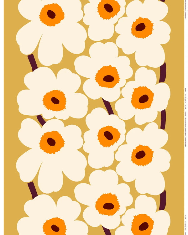 Marimekko UNIKKO ORGAANINEN PUUVILLA 841