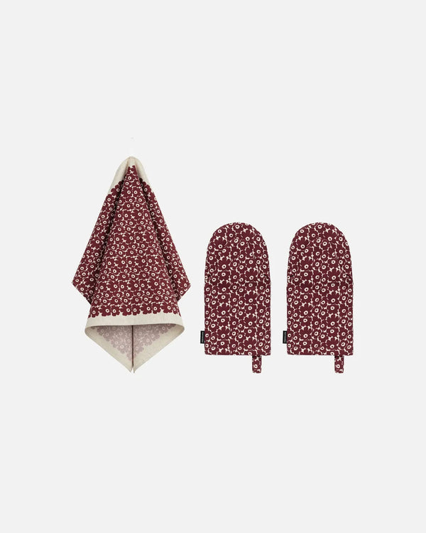Marimekko Pikkuinen Unikko Keittiötekstiilisetti