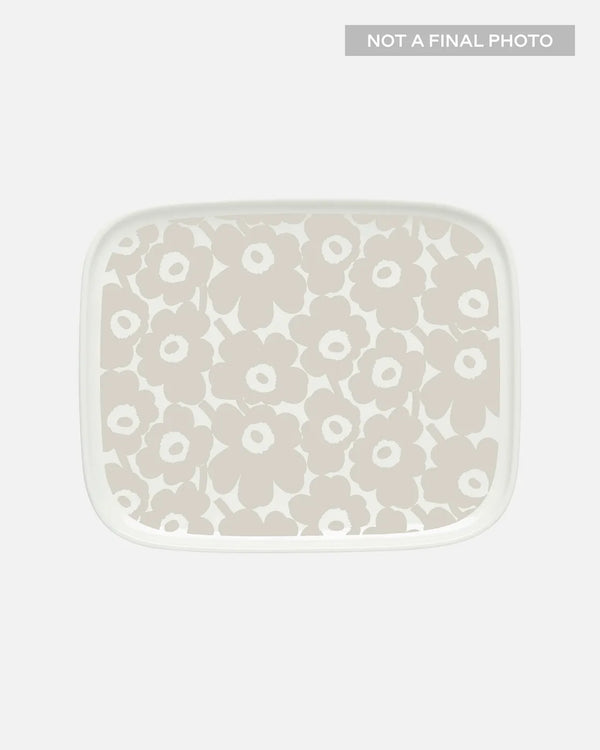 Marimekko Oiva / Pikkuinen Unikko lautanen 12 x 15 cm 120