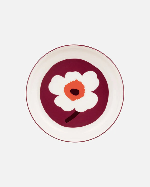 Marimekko Oiva / Unikko lautanen 20,5 cm 133
