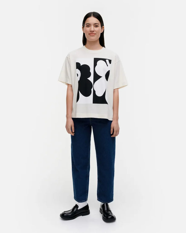 Marimekko Veisto Unikko Placement Kioski t-paita 119