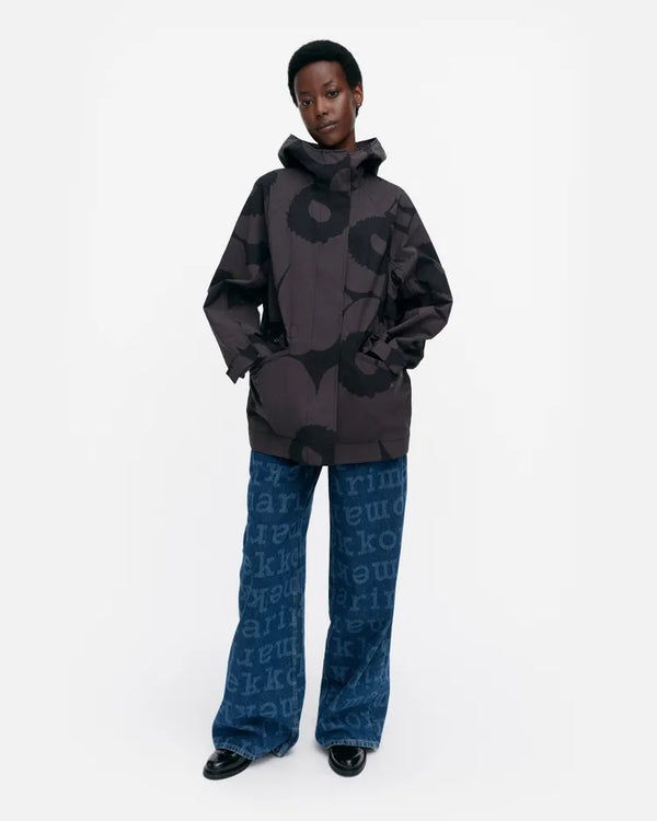 Marimekko Musteet Unikko takki