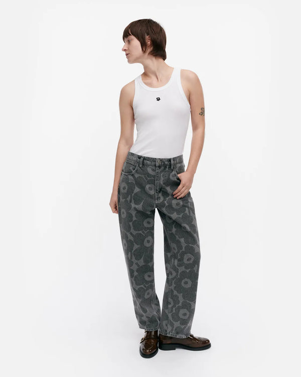 Marimekko Maridenim Barrel Unikko farkut 091