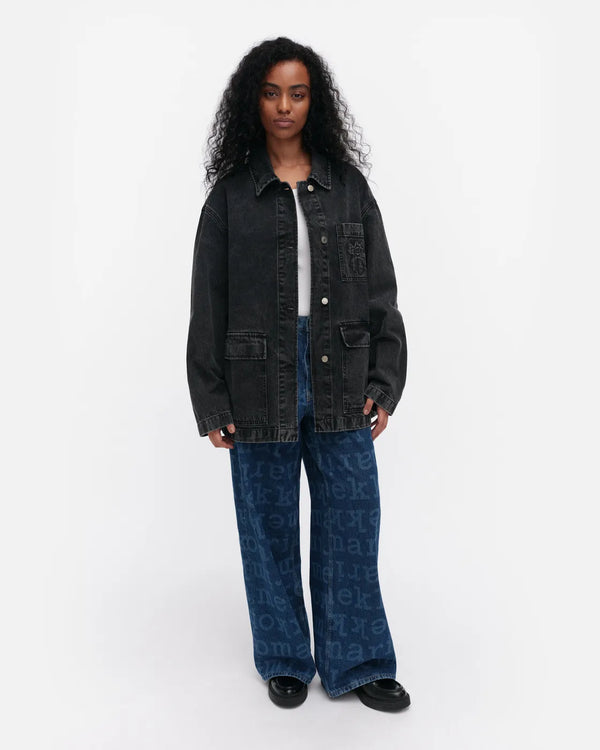 Marimekko Maridenim Poweri Unikko farkkutakki