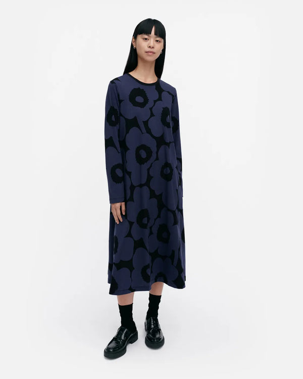 Marimekko Lehtokielo Unikko mekko 950