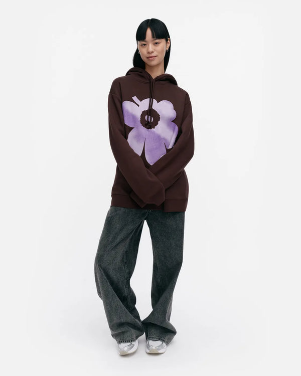 Marimekko Runoja Unikko Placement Kioski huppari 844