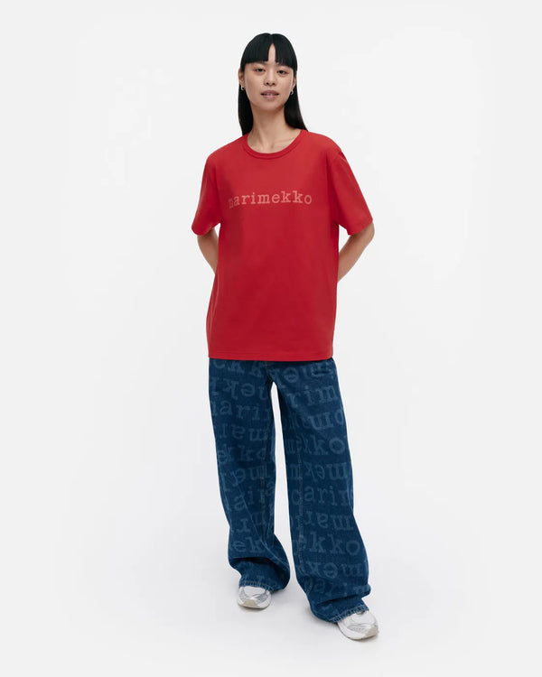 Marimekko Vihne Logo Placement Kioski t-paita 333