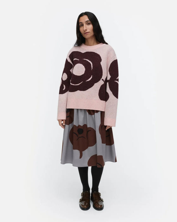 Marimekko Rws Virtaus Tumma Villaneulepusero