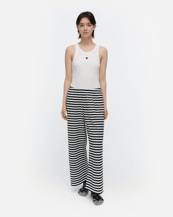 Marimekko Caissa Tasaraita Pyjamahousut 068