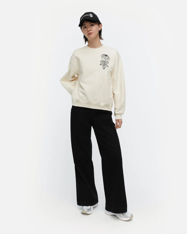 Marimekko Hiutale Vihkiruusu Placement Kioski collegepaita
