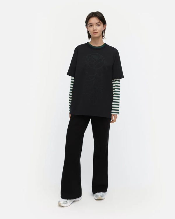 Marimekko Vihne Vihkiruusu Placement Kioski t-paita 991