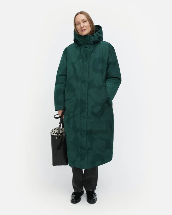 Marimekko Taiottu Unikko Untuvatakki