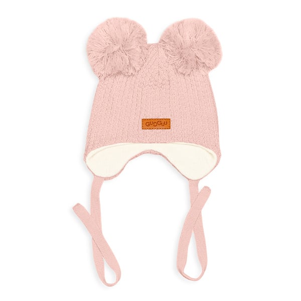 GUGGUU Merino Baby Beanie Old rose