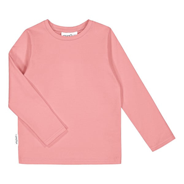 GUGGUU Long Relax Shirt, Dusty Rose Wood