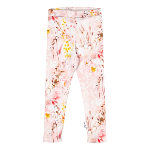 GUGGUU Print Leggings, Bunnytailflower