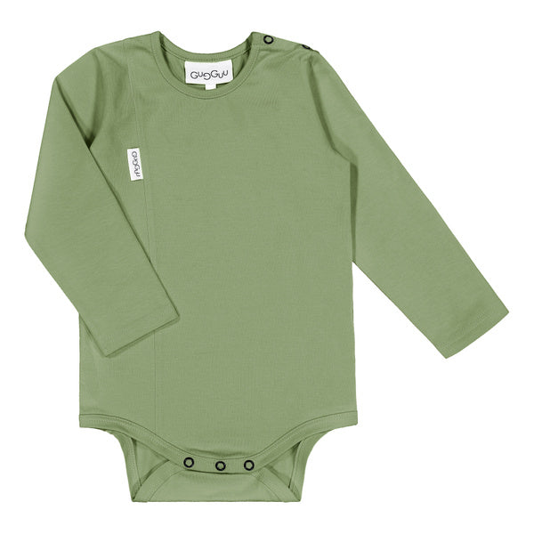 GUGGUU Unisex Bodysuit, Tractor Olive