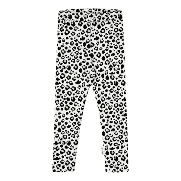 GUGGUU Print Leggings, Beigeleo
