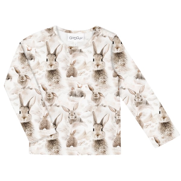 GUGGUU Print Relax Shirt, Bunnybed