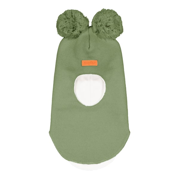 GUGGUU Merino Balaclava Tractor Olive