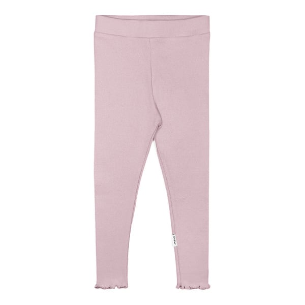 GUGGUU Classic Rib Leggings, Lavender Haze