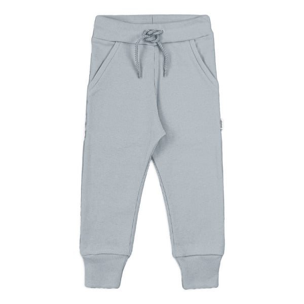 GUGGUU Classic Rib Pants, Stone Mist