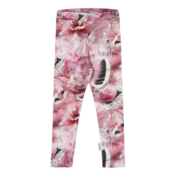 GUGGUU Print Leggings, Musicflower