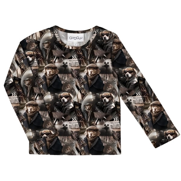 GUGGUU Print Relax Shirt, Filmdogs