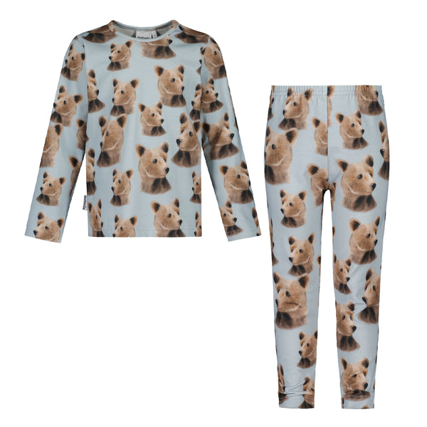 Metsola BEAR PYJAMA SET SKY