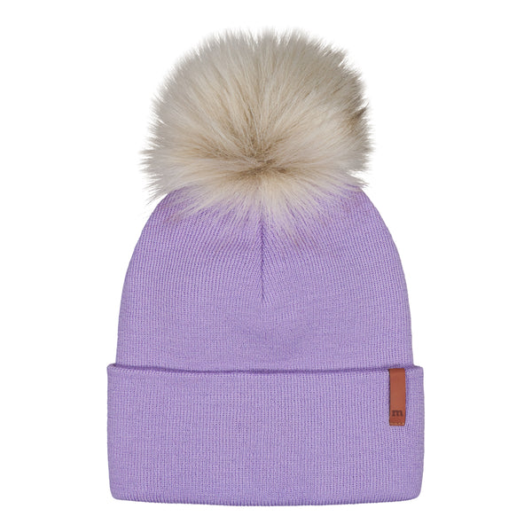 Metsola Crystal beanie Merinovilla Icy lilac