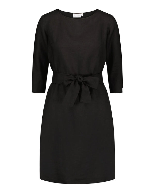 Nakoa Classic dress linen black