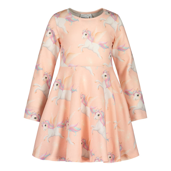 Metsola PASTEL PONY DRESS LS, SPARKLE