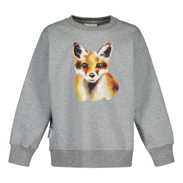 Metsola FOX OVERSIZE SWEATER, CLOUDY