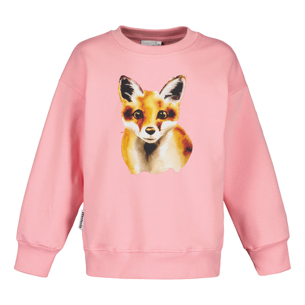 Metsola FOX OVERSIZE SWEATER, ROSY