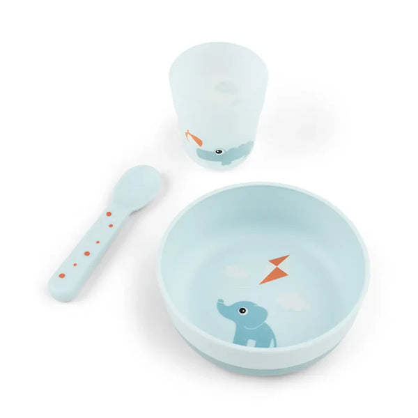 Done by deer Foodie first meal set - Playground - Blue