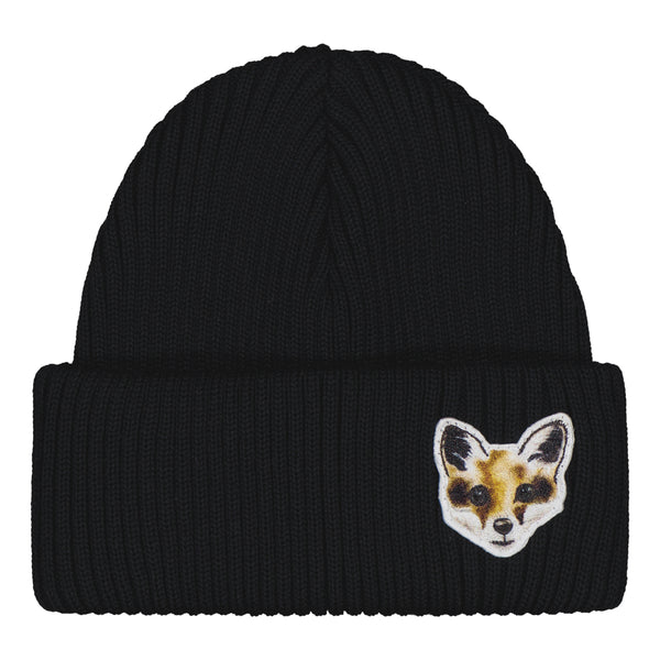 Metsola FOX BEANIE BLACK