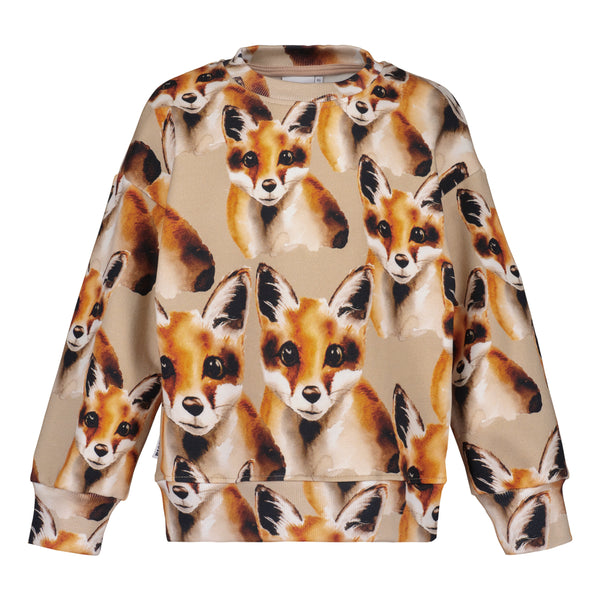 Metsola FOX SEASAME OVERSIZE SWEATER