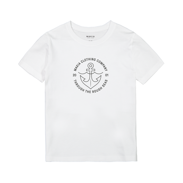 Makia Kids’ Hook T-shirt white