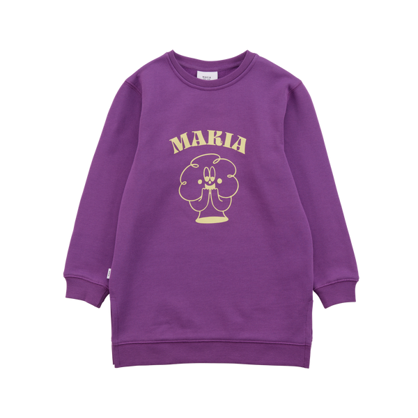 Makia Broccoli Sweatshirt Purple