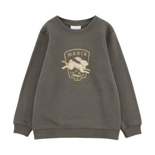 Makia Rabbit Sweatshirt olive