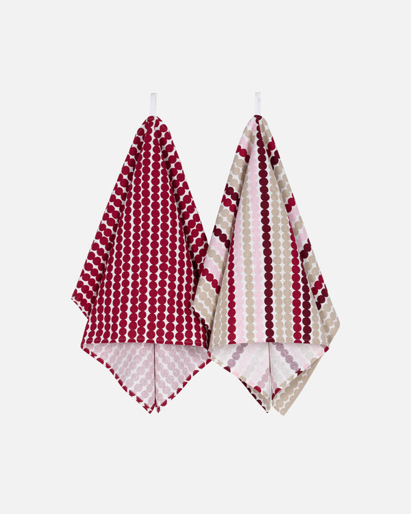 Marimekko Pikku Räsymatto keittiöpyyhe,2kpl 330 Elämäni värit -tuotteista -30% ostoskorissa.