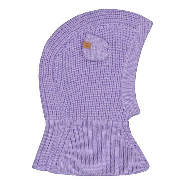 Metsola MERINO BEAR KNIT HELMET -KYPÄRÄMYSSY | ICY LILAC