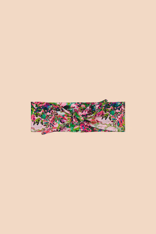 Kaiko Headband, Blooming Forest Bright