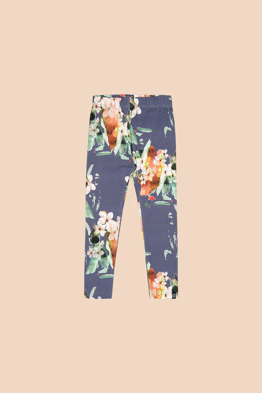 Kaiko Leggings, Blue Blossom