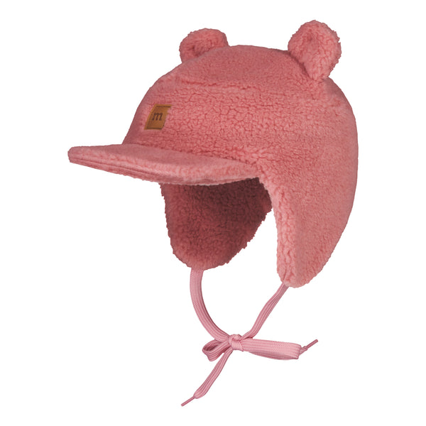 Metsola TEDDY CAP WITH EARS ROSY