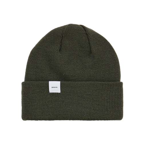 Makia Merino Thin Cap Olive