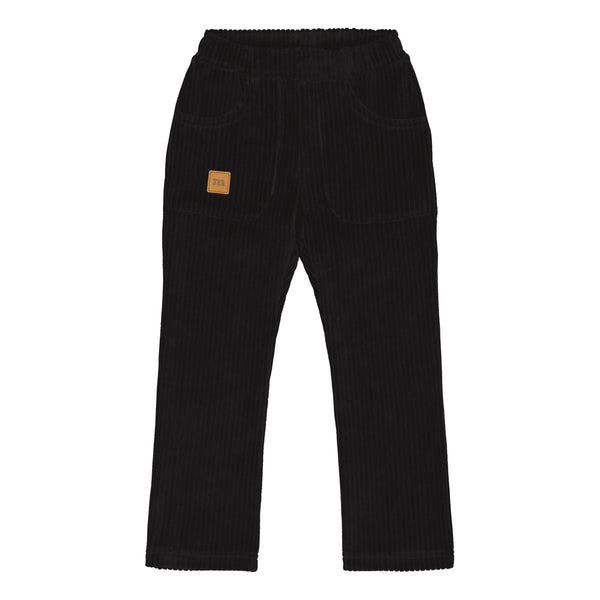 Metsola VELOUR PANTS, BLACK